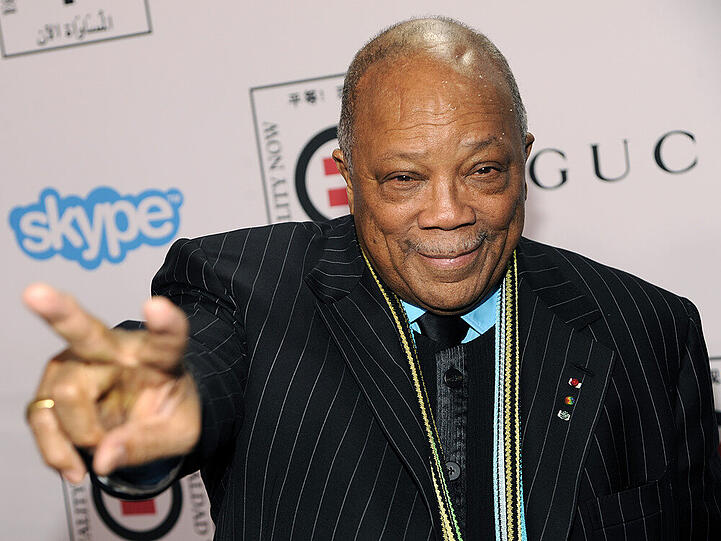 Quincy Jones geht es nach seinem Krankenhaus-Aufenthalt schon wieder besser