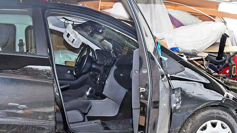 Das Bild zeigt, dass keiner der Airbags ausgelöst wurde.