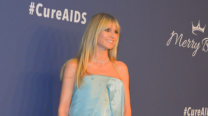 Heidi Klum auf einem Event im Februar