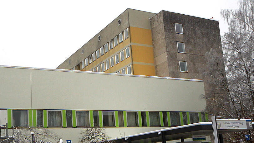 Der Eingang zum Harlachinger Krankenhaus. Der Eingang zum Harlachinger Krankenhaus.