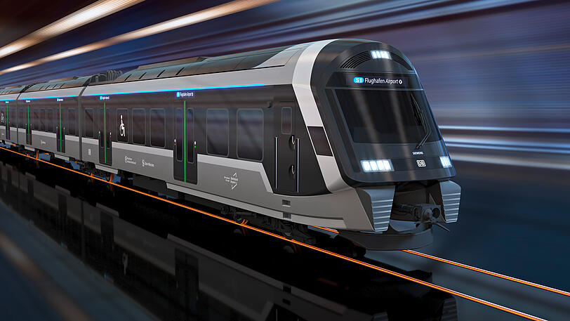 Die Simulationen zeigen, wie die neuen S-Bahnen in München einmal aussehen sollen.