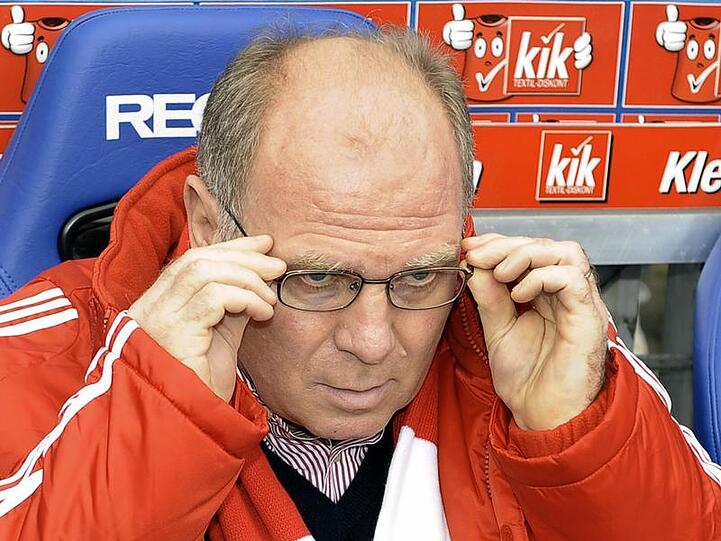 Hat große Pläne und noch größere Hoffnungen: Bayern-Manager Uli Hoeneß.
