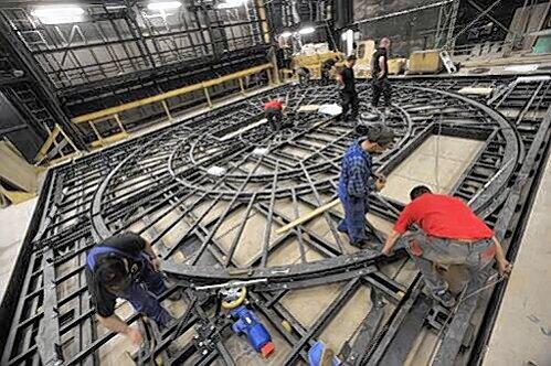 Noch laufen die Arbeiten auf Hochtouren: Am 23. Oktober soll das Nürnberger Schauspielhaus wieder eröffnet werden.