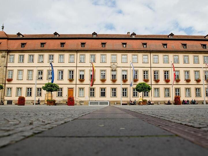 Außensicht vom Rathaus in Bamberg. Foto: picture alliance/dpa/Archivbild