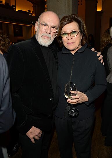 Arm in Arm: Günther Rohrbach mit Rita Russek.