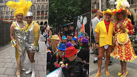 So bunt ist der CSD. Die Besten Bilder vom Marienplatz und der Parade.
