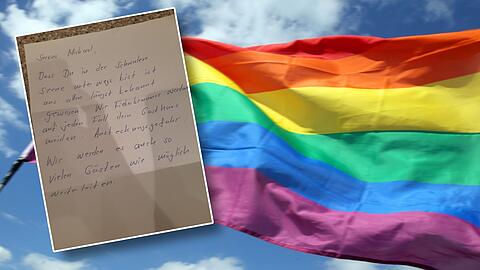 Ein schwuler Gastwirt aus Tirol bekommt von einem anonymen Absender einen homophoben Hassbrief.