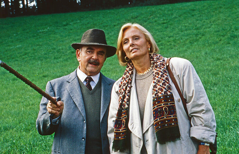 Walter Sedlmayr und Ruth Maria Kubitschek in "DEr Millionenbauer".
