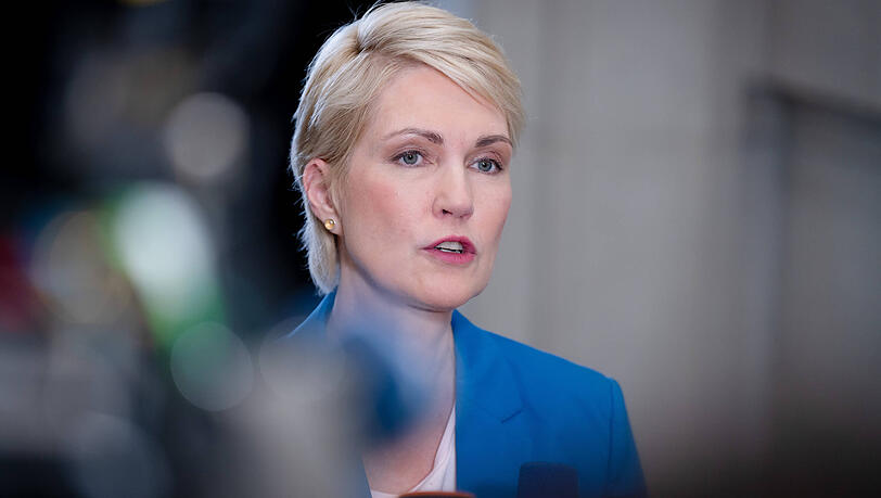 Mecklenburg-Vorpommerns SPD-Ministerpräsidentin Manuela Schwesig. Mecklenburg-Vorpommerns SPD-Ministerpräsidentin Manuela Schwesig.