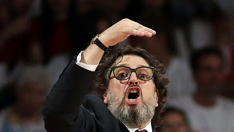 Bayern-Trainer Andrea Trinchieri. (Archivbild)