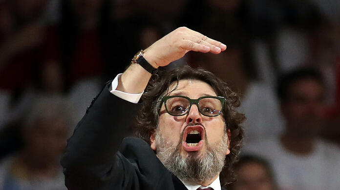 Bayern-Trainer Andrea Trinchieri. (Archivbild)