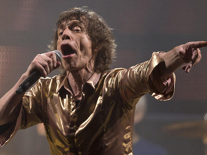Mick Jagger auf der Bühne: Der Rockstar mit seinen 4.000 Frauen