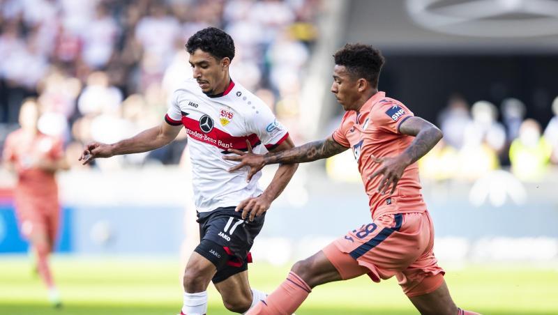 Stuttgarts Omar Marmoush (l) soll gegen Mainz von Beginn an auflaufen.