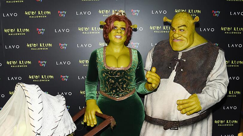 2018 verkleideten sich Heidi Klum und Tom Kaulitz zu Halloween als Lady Fiona und Shrek.