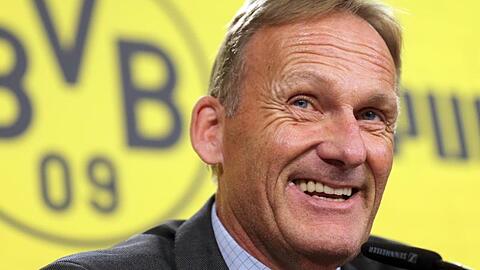 "Wir wollen Meister werden", macht Geschäftsführer Hans-Joachim Watzke vor dem Auftakt der 57. Bundesliga-Saison klar.