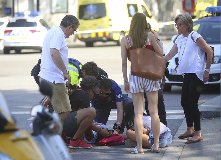 Terroranschlag in Barcelona. Die Bilder