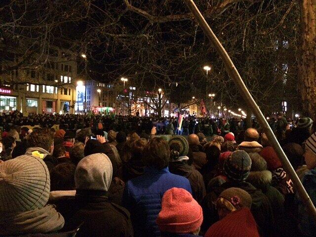 Weitere Bilder von der Demonstration.