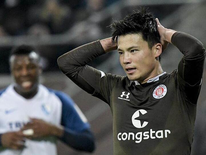 Ryo Miyaichi kam mit St. Pauli nicht über ein Remis gegen Bochum hinaus.