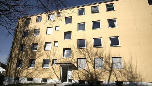 In diesem Mehrfamilienhaus ereignete sich die Bluttat In diesem Mehrfamilienhaus ereignete sich die Bluttat