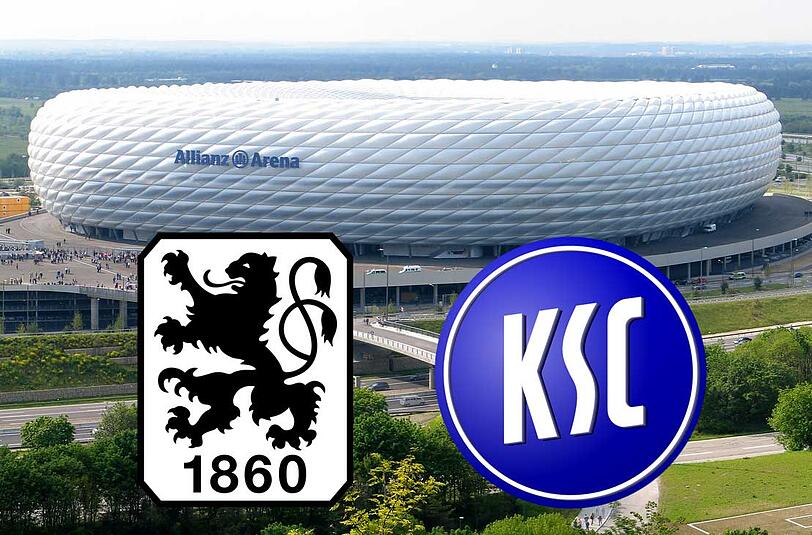Der TSV 1860 München empfängt am 29. Spieltag den Karlsruher SC in der Allianz Arena.