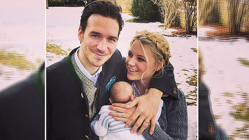 Familie Neureuther: Felix hat seine Miri geheiratet.