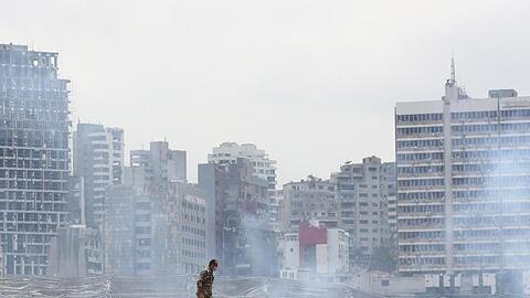Nach der Katastrophe von Beirut sind 16 Menschen festgenommen worden.