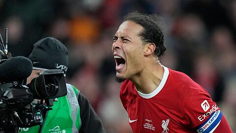 Virgil van Dijk köpfte Liverpool zum Sieg.