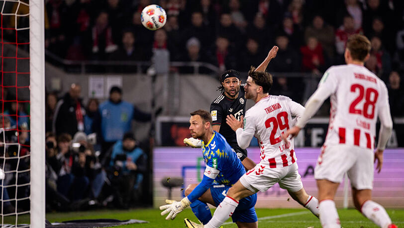 Traf sehenswert zum 1:1 gegen K&ouml;ln: Serge Gnabry.