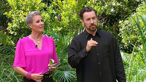 Sonja Zietlow und Jan Köppen zeigen sich von den neuesten Enthüllungen im Dschungelcamp entsetzt.