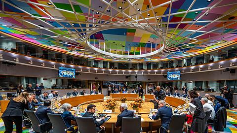 Die EU-Staaten verst&uuml;nden die Position der Ukraine, sagte Selenskyj in Br&uuml;ssel.