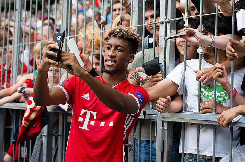 Kingsley Coman wird wohl bald fest verpflichtet.