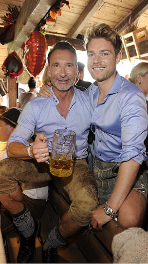 Jochen Bendel und Freund Matthias Pridoehl