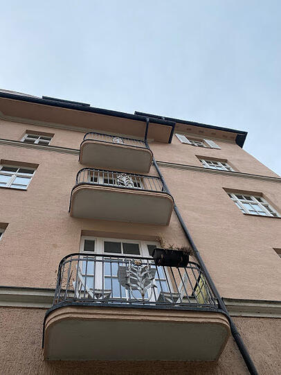 Balkone in der Preysingstraße.