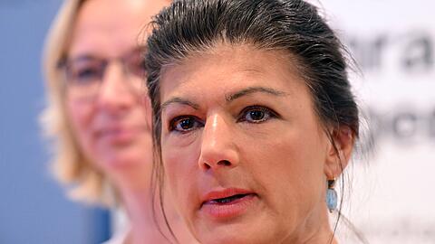 Parteigr&uuml;nderin Sahra Wagenknecht liegt mit dem BSW in Th&uuml;ringen &uuml;ber Kreuz. (Archivfoto)