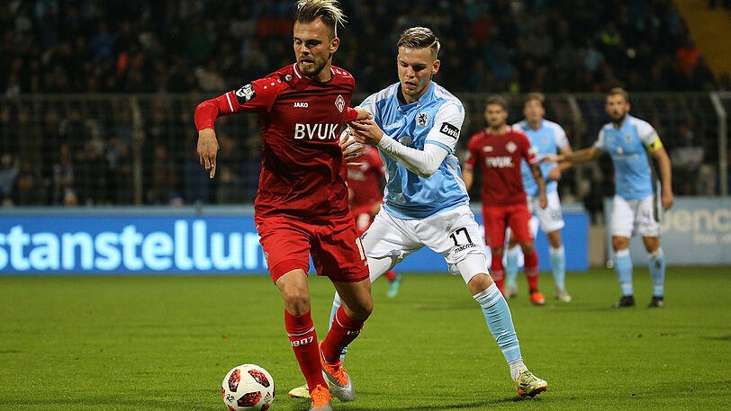 Kam von Wehen Wiesbaden zum TSV 1860: Daniel Wein (re.).