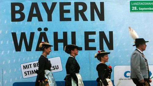 Die Bayern gehen zur Wahl Die Bayern gehen zur Wahl