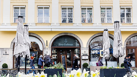 Das Delikatessenhaus Dallmayr in der Dienerstraße.