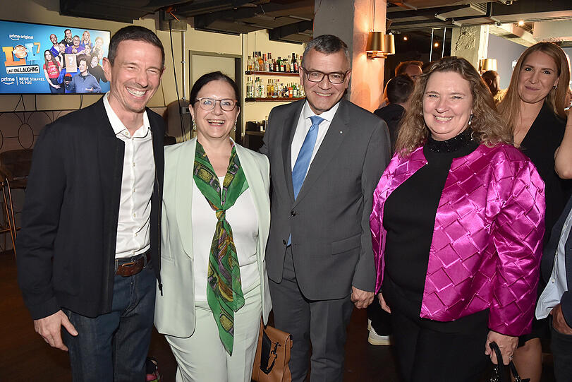 Oliver Berben, Florian Herrmann mit Ehefrau Renate sowie Kerstin Schreyer Oliver Berben, Florian Herrmann mit Ehefrau Renate sowie Kerstin Schreyer