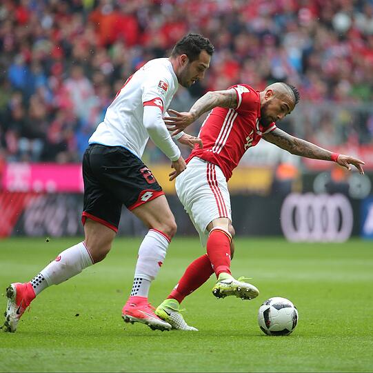 ARTURO VIDAL Note 5: Der Gelb-Rot-Sünder von Madrid spielte sich auch gegen Mainz mit Negativszenen auf den Notizblock. Verschluderte den Ball vor dem 0:1, wirkte irgendwie matt und gedankenlos, machte viele Fehler. Es läuft nicht für ihn.