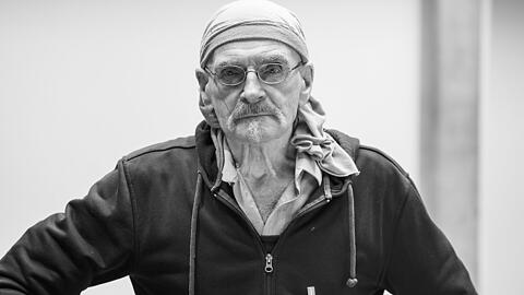 Horst Middelhoff ist eins der Fotomodelle der Ausstellung &bdquo;Gesicht zeigen!&ldquo;. Er lebt mit der Diagnose &bdquo;HIV positiv&ldquo;.
