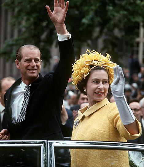 Winkend in Berlin 1965.