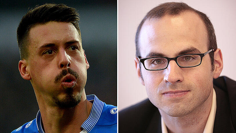 Darmstadt-Profi Sandro Wagner (links) hat eine Diskussion angestoßen, in die Ulf Baranowsky von der Spielergewerkschaft VDV nur zu gerne einsteigt. Darmstadt-Profi Sandro Wagner (links) hat eine Diskussion angestoßen, in die Ulf Baranowsky von der Spielergewerkschaft VDV nur zu gerne einsteigt.