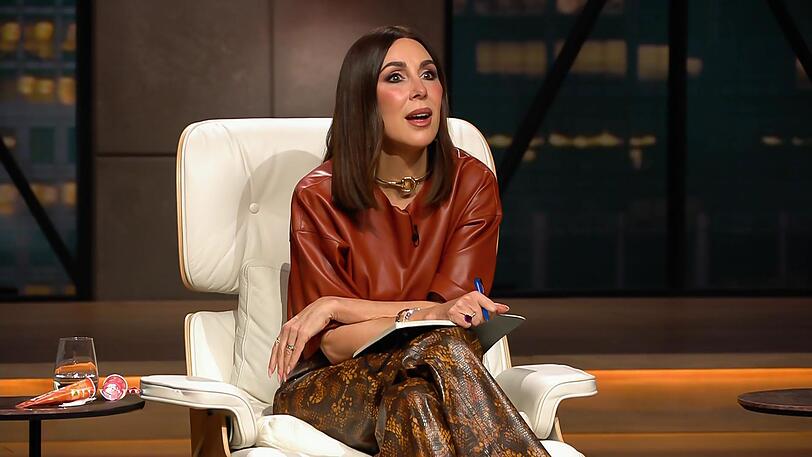 Judith Williams gesteht während des emotionalen Pitchs: "Ich habe Gänsehaut." Judith Williams gesteht während des emotionalen Pitchs: "Ich habe Gänsehaut."