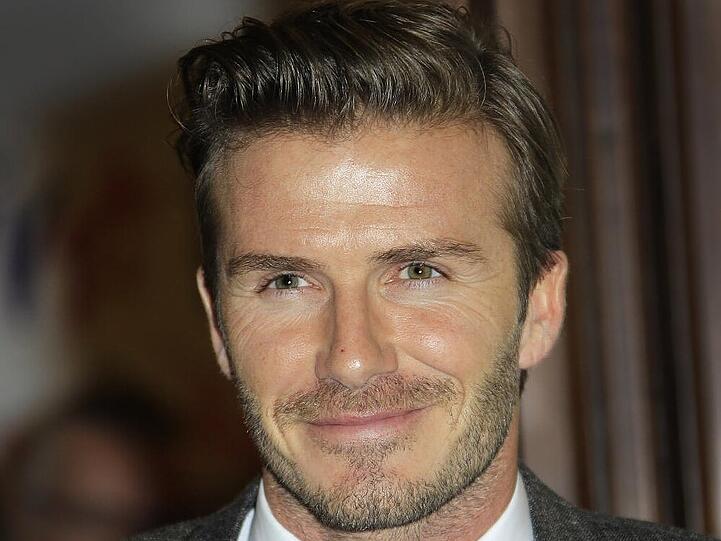 David Beckham bei der "Viva Forever!"-Presse-Nacht in London