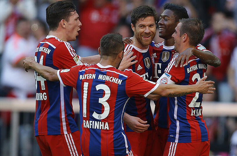 Der FC Bayern ist in der Saison 2014/15 noch ungeschlagen.