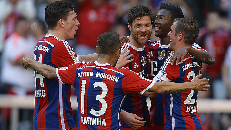 Der FC Bayern ist in der Saison 2014/15 noch ungeschlagen. Der FC Bayern ist in der Saison 2014/15 noch ungeschlagen.