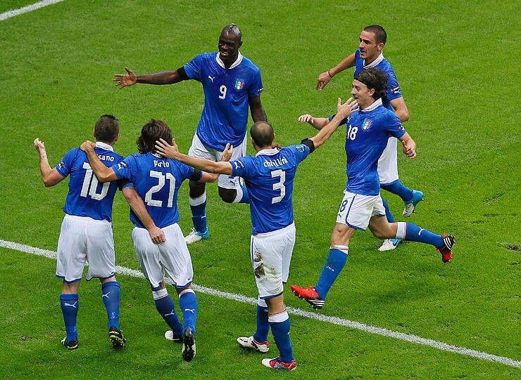 Italien jubelt.