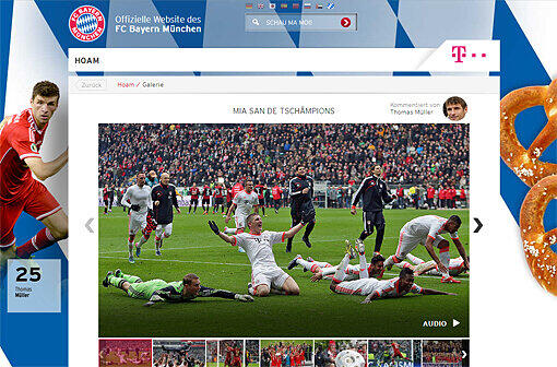 In der Galerie warten 25 Bilder aus dem vergangenen Jahr auf eingefleischte Bayern-Fans und damit noch nicht genug!