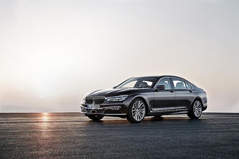 Bilder: So sieht er aus der neue 7er BMW - hier in der Lang-Version mit um 14 Zentimeter verlängertem Radstand.