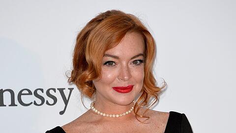 Glücklich: Lindsay Lohan ist seit Kurzem Mutter eines Sohnes. Ihren After-Baby-Body zeigt sie jetzt stolz im Netz.
